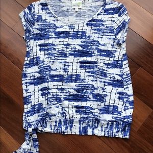 Anthropologie pirridge top xs